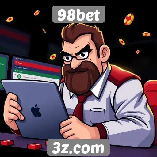 Experiência do usuário no site 98bet